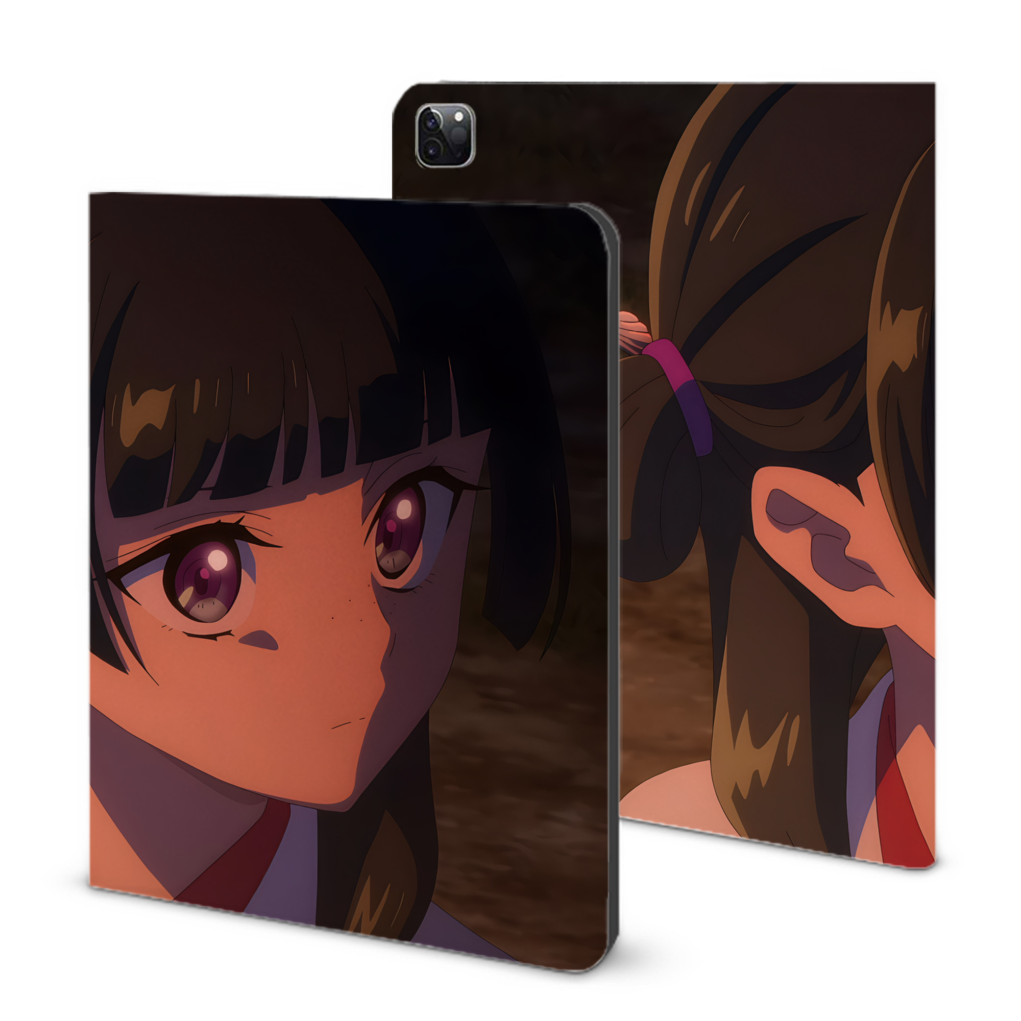 （画像用） 薬屋のひとりごと The Apothecary Diaries IPad ケース ブック型 PUレザー TPU 耐衝撃 軽量 薄型 ペン収納なし 全面保護 IPad 各モデル対応